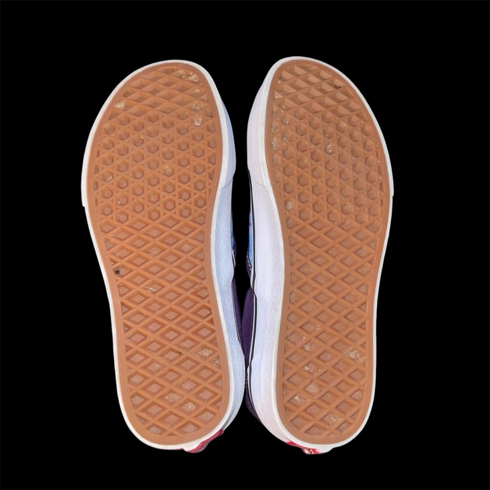 Vans Off the Wall Tie Dye Unisex Men's Sz 4 Women's Sz 5.5 Slip on Skate Shoes - Picture 8 of 8